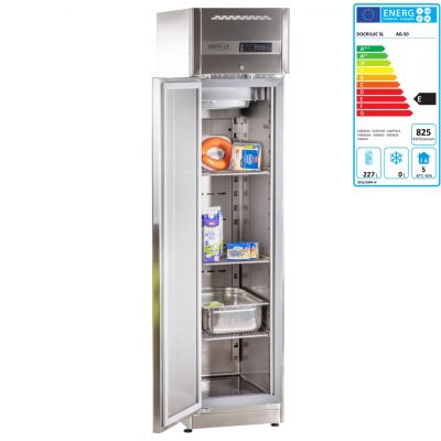 Edelstahlkühlschrank KU 358