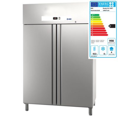 Edelstahlkühlschrank Ready KU 1407