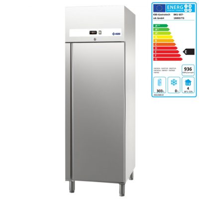 Edelstahl Gewerbe-Kühlschrank BKU 607
