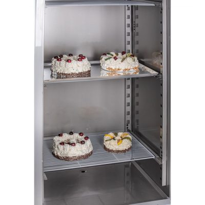Edelstahl Gewerbe-Kühlschrank BKU 607 – Bild 3
