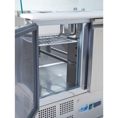 Saladette gerader Glasaufbau KBS 904 – Bild 2