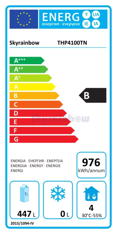 Kühltisch mit 8 Schubladen, Umluft, 223x70 – Bild 7